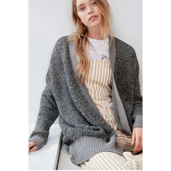 Urban Outfitters Sweaters - Urban Outfitters Carson Slouchy Cardigan Sweater XS Charcoal Gray